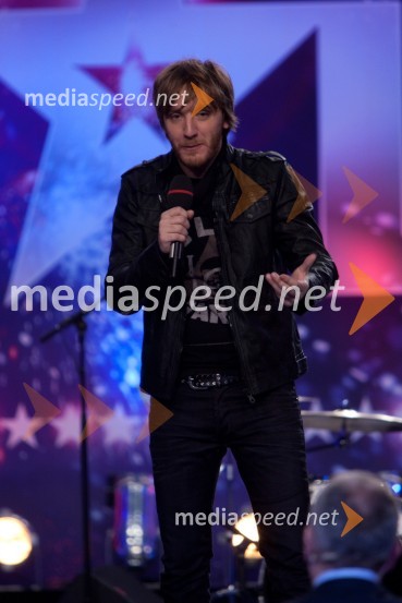 Matej Puc, voditeljSlovenija ima talent, tretja avdicija