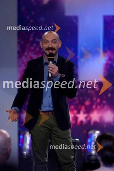 Jože Robežnik, voditeljSlovenija ima talent, tretja avdicija
