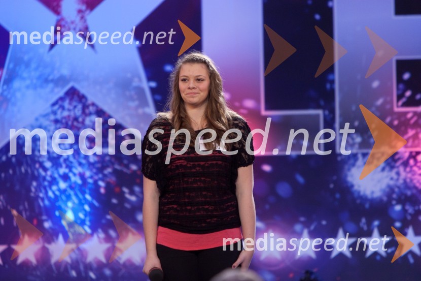 Ina OlupSlovenija ima talent, tretja avdicija