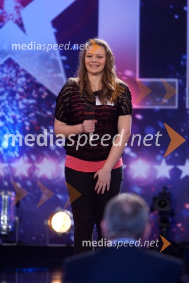Ina OlupSlovenija ima talent, tretja avdicija