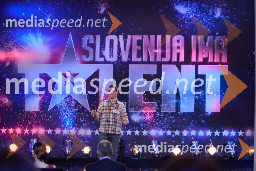Grega ŠercSlovenija ima talent, tretja avdicija