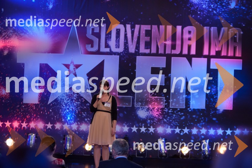 Damjana ZverSlovenija ima talent, tretja avdicija