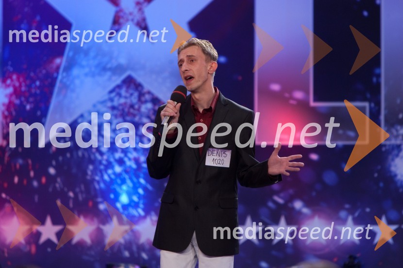 Denis GreglSlovenija ima talent, tretja avdicija