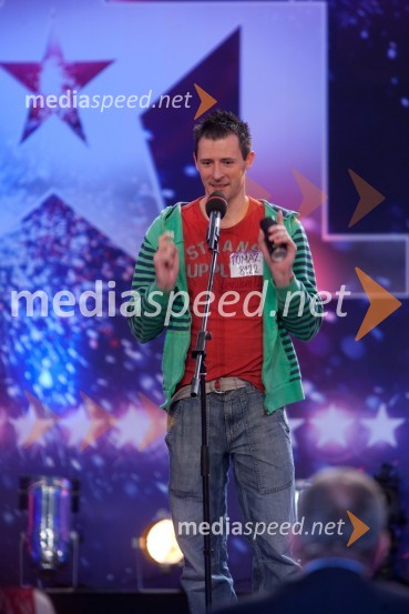 Tomaž CasermanSlovenija ima talent, tretja avdicija
