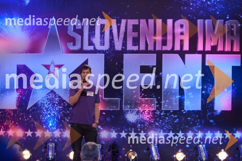 Miha GostečnikSlovenija ima talent, tretja avdicija