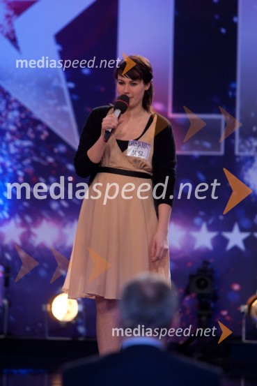 Damjana ZverSlovenija ima talent, tretja avdicija