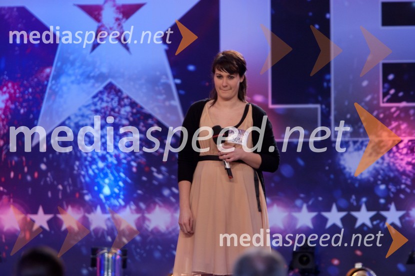 Damjana ZverSlovenija ima talent, tretja avdicija