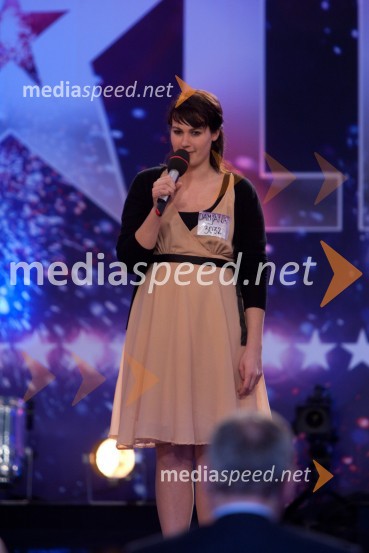 Damjana ZverSlovenija ima talent, tretja avdicija
