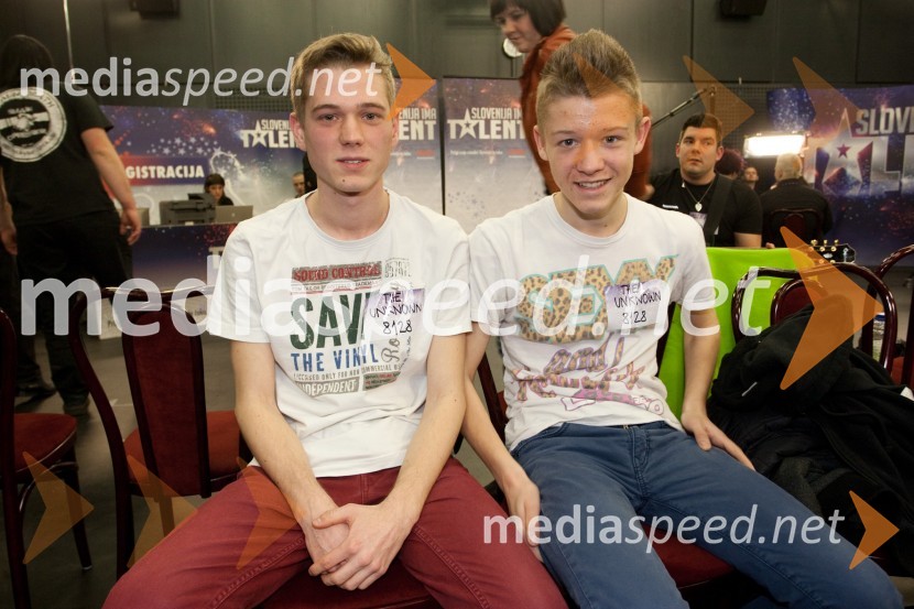 Matej Štruklec; Luka ŠtruklecSlovenija ima talent, tretja avdicija