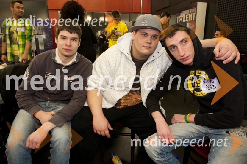 Enej Bodlaj; Lika Gros; Tim VaukmanSlovenija ima talent, tretja avdicija