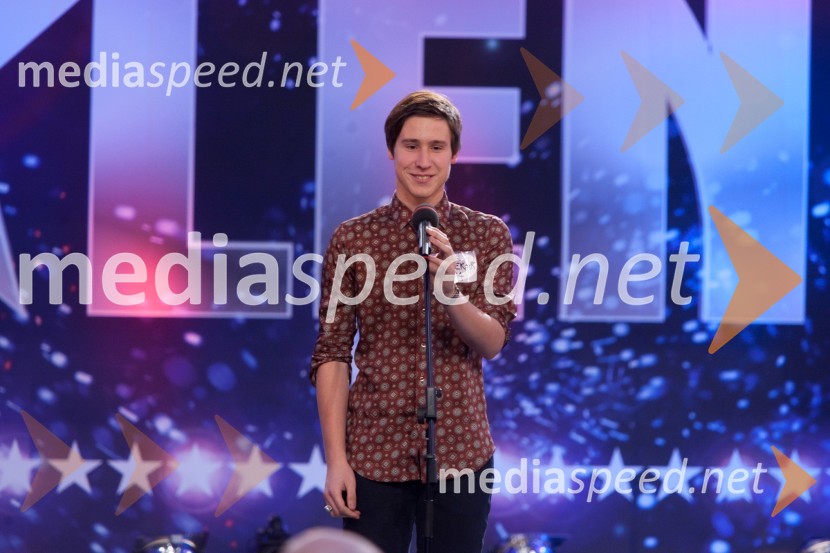 Jan SmrekarSlovenija ima talent, tretja avdicija