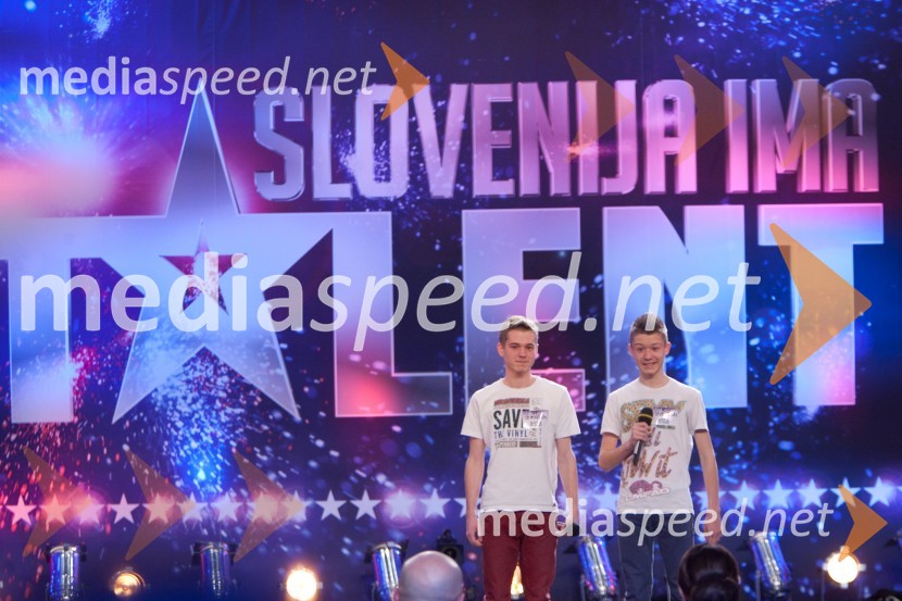 Matej Štruklec; Luka ŠtruklecSlovenija ima talent, tretja avdicija