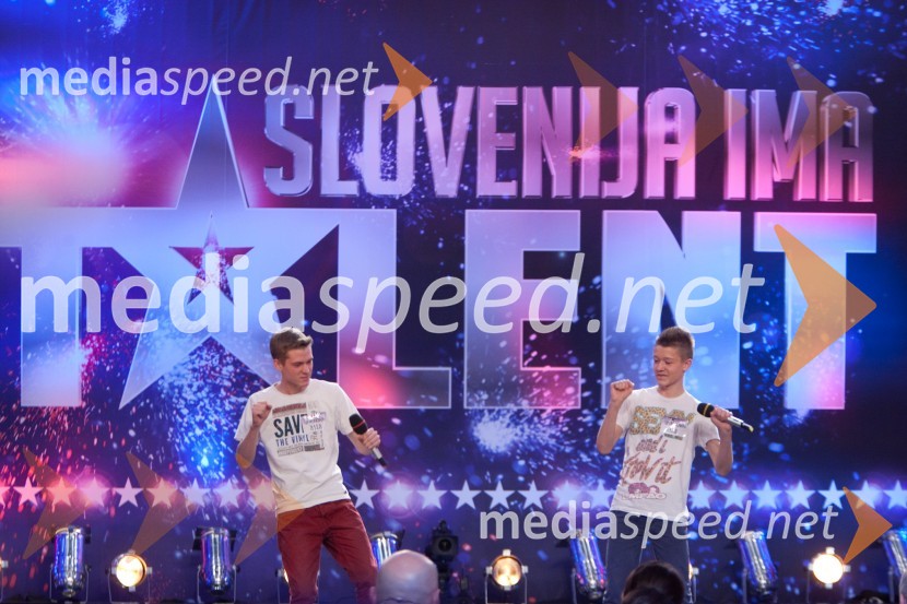 Matej Štruklec; Luka ŠtruklecSlovenija ima talent, tretja avdicija