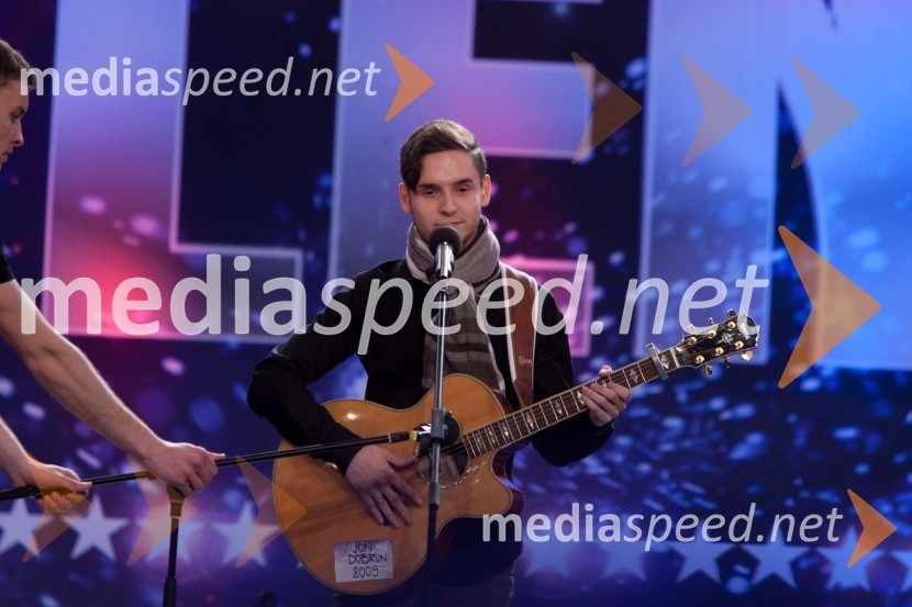 Jon DobrunSlovenija ima talent, tretja avdicija