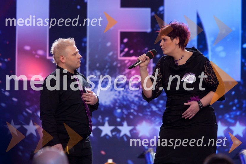 Feliks Ivšek; Klavdija PustišekSlovenija ima talent, tretja avdicija