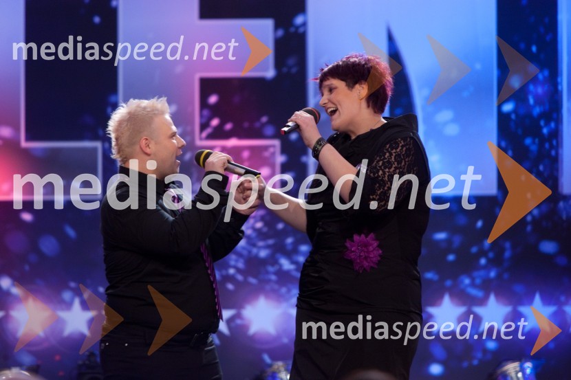 Feliks Ivšek; Klavdija PustišekSlovenija ima talent, tretja avdicija