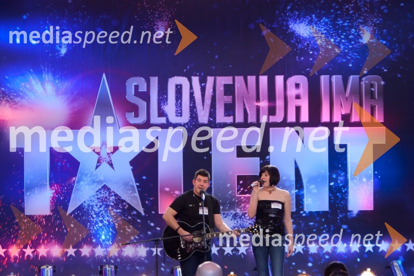 Rene Fajt; Mojca VelikajneSlovenija ima talent, tretja avdicija