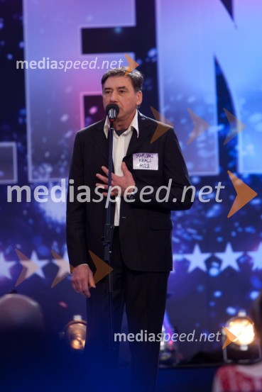 Marijan KraljSlovenija ima talent, tretja avdicija