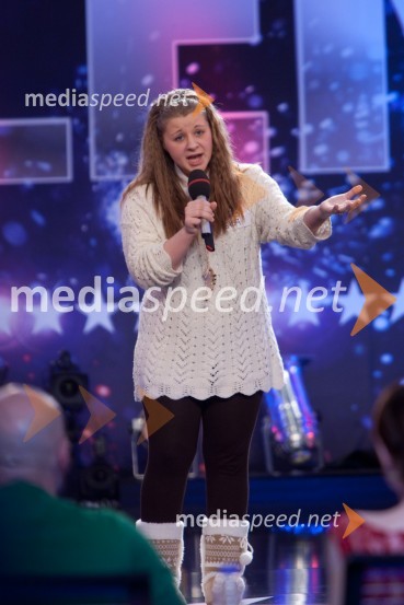 Sandra HarbSlovenija ima talent, tretja avdicija