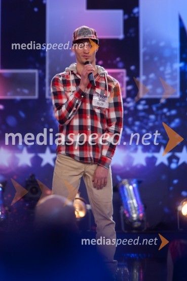 Robert BabičSlovenija ima talent, tretja avdicija