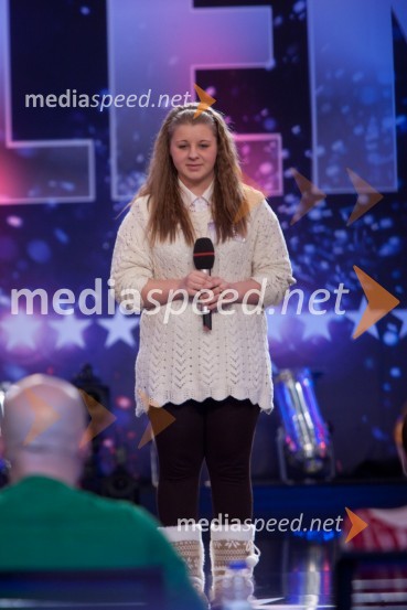 Sandra HarbSlovenija ima talent, tretja avdicija