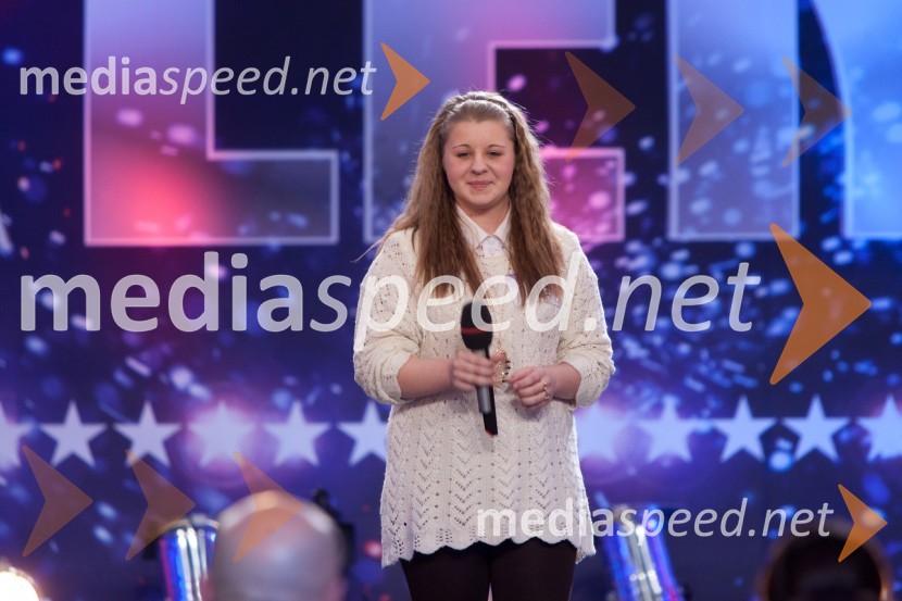Sandra HarbSlovenija ima talent, tretja avdicija