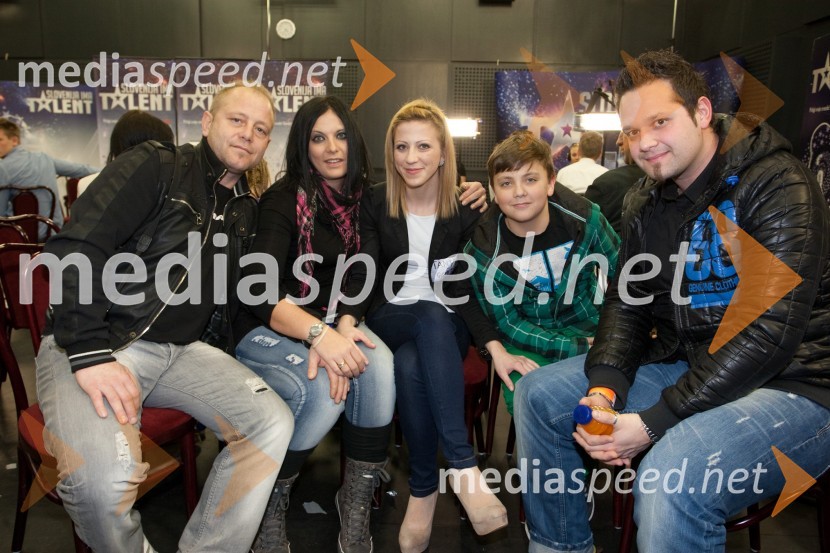 Slavko Verbič; Mojca Erhatič; Tanja Polajžar; Norbert Oltvanji; Tomas ErhatičSlovenija ima talent,druga avdicija