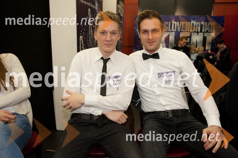 Samo Just; Sebastjan ŽalikSlovenija ima talent,druga avdicija