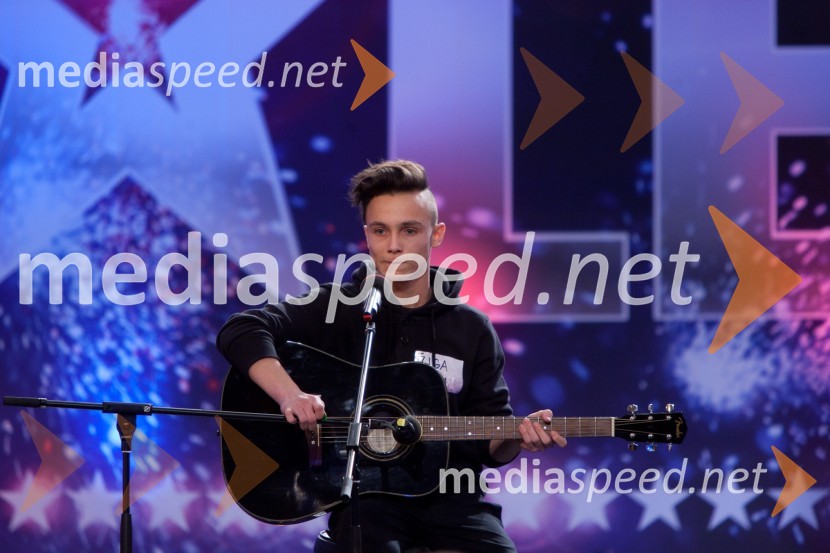Žiga AvbrehtSlovenija ima talent,druga avdicija