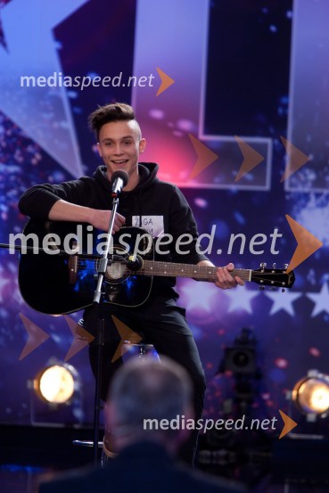 Žiga AvbrehtSlovenija ima talent,druga avdicija