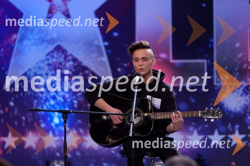 Žiga AvbrehtSlovenija ima talent,druga avdicija