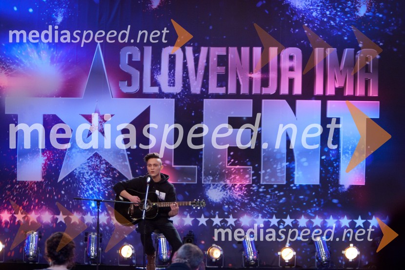 Žiga AvbrehtSlovenija ima talent,druga avdicija