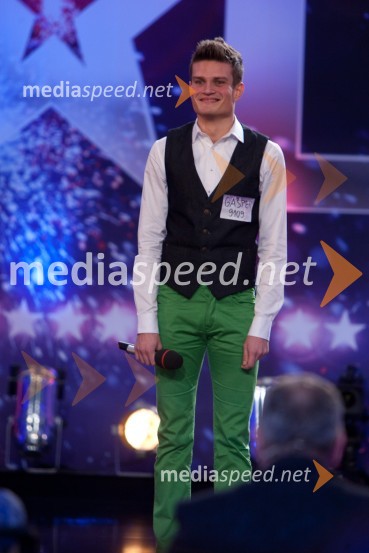 Gašper OblakSlovenija ima talent,druga avdicija