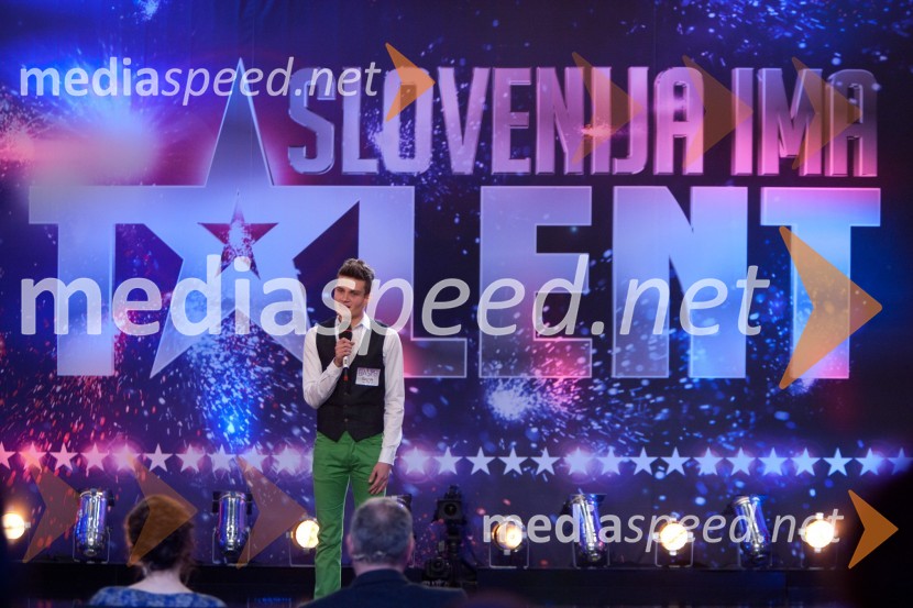 Gašper OblakSlovenija ima talent,druga avdicija