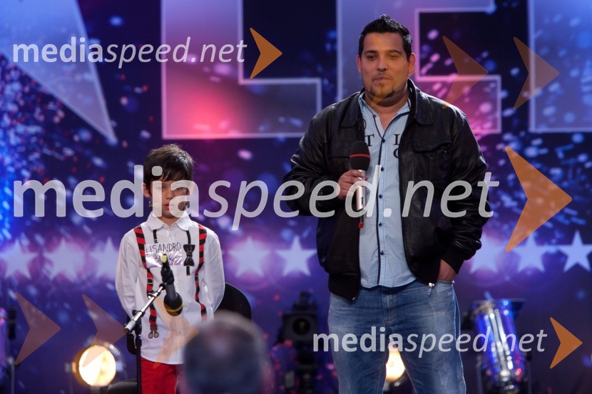 Lisandro Šarkezi; Mirko ŠarkeziSlovenija ima talent,druga avdicija