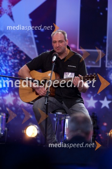 Rado ŠkerjanecSlovenija ima talent,druga avdicija