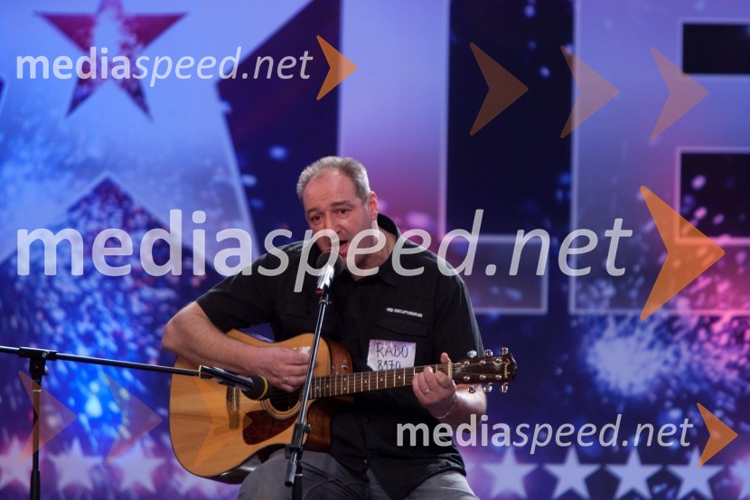 Rado ŠkerjanecSlovenija ima talent,druga avdicija