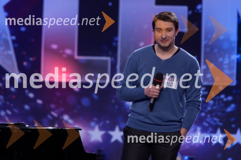 Aleksander GuličSlovenija ima talent,druga avdicija