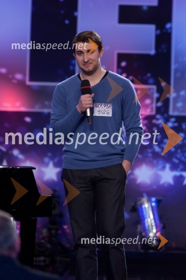 Aleksander GuličSlovenija ima talent,druga avdicija