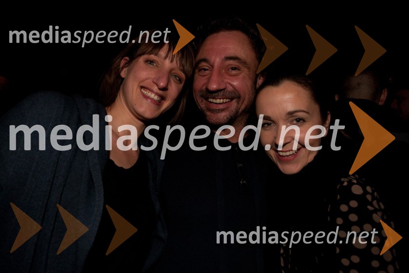 Asja Kahrimanović, igralka; Davor Herceg, glasba; Maja Kunšič, igralkaPartibrejkers, 30 let in Majke, promocija albuma Teške boje