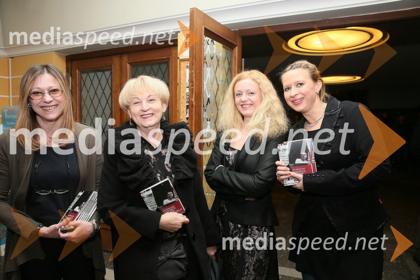 Jerneja Volfand, vodja programa SLG Celje; Anica Kumer, nekdanja igralka SLG Celje; mag. Tina Kosi, upravnica SLG Celje;&nbsp;Tatjana Doma, dramaturginja SLG CeljeNajvečji frajer zahodnega sveta, premiera SLG Celje