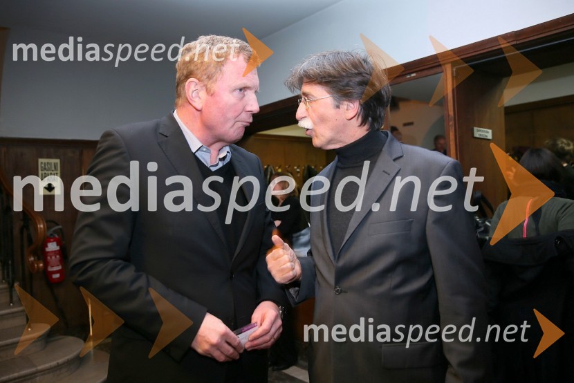 Miran Gajšek, arhitekt;&nbsp;Jožko Čuk, direktor SNG Nova GoricaNajvečji frajer zahodnega sveta, premiera SLG Celje