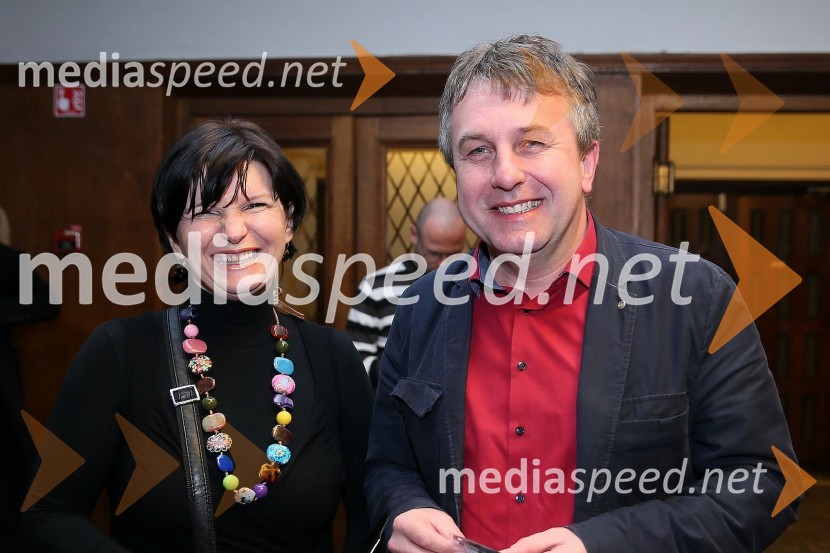 Mag. Bojan Cvelfar, direktor Zgodovinskega arhiva Ljubljana; soproga&nbsp;Največji frajer zahodnega sveta, premiera SLG Celje