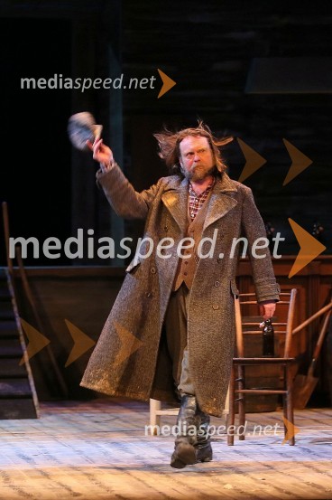 Bojan Umek, igralecNajvečji frajer zahodnega sveta, premiera SLG Celje