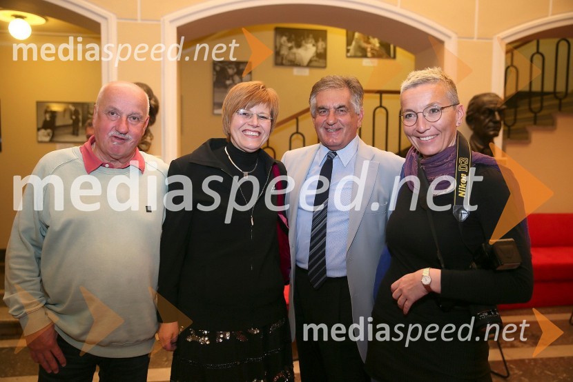 Aleksander Lucu, novinar;&nbsp;Tina Mahkota, prevajalka; Ivo Umek; Alenka Žvabi, fotografinjaNajvečji frajer zahodnega sveta, premiera SLG Celje