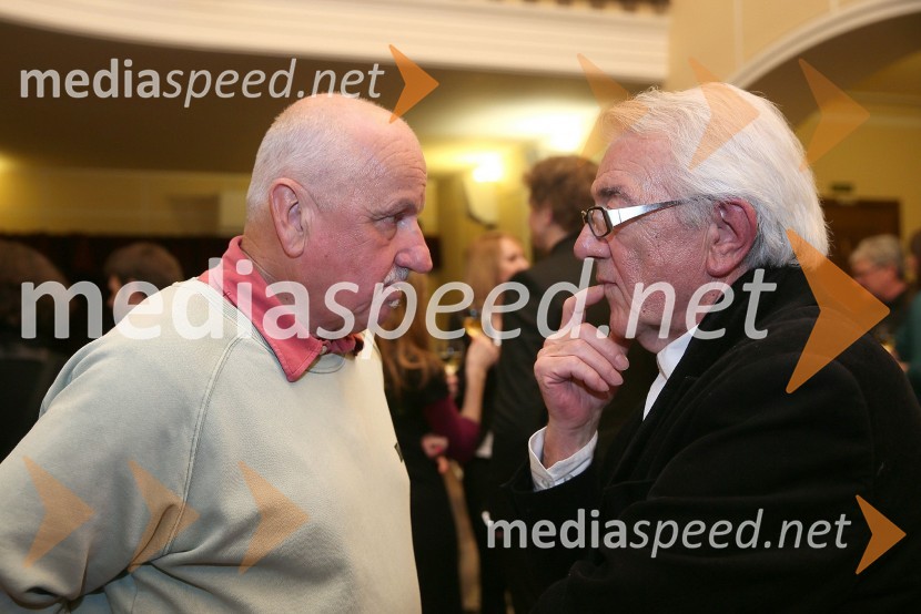 Aleksander Lucu, novinar; Slavko Deržek, profesor francoskega jezikaNajvečji frajer zahodnega sveta, premiera SLG Celje