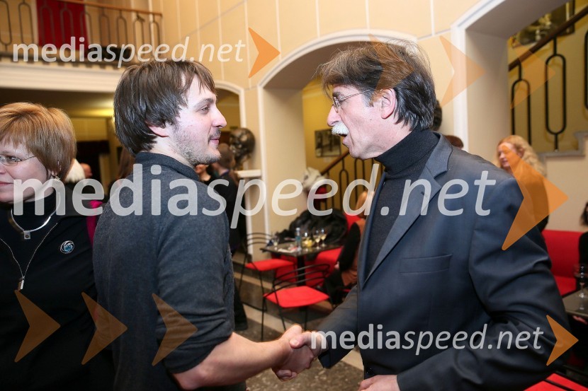 Blaž Setnikar, igralec;&nbsp;Jožko Čuk, direktor SNG Nova GoricaNajvečji frajer zahodnega sveta, premiera SLG Celje