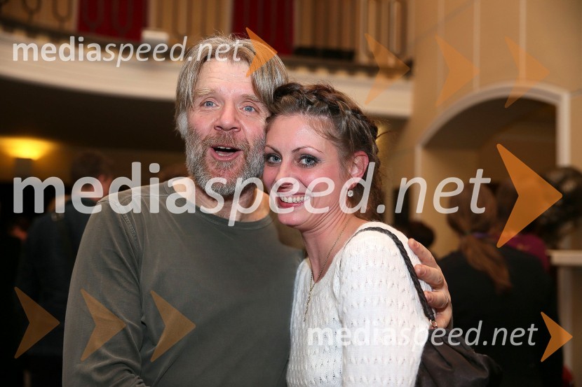 Branko Završan, igralec;&nbsp;Maja BallundNajvečji frajer zahodnega sveta, premiera SLG Celje