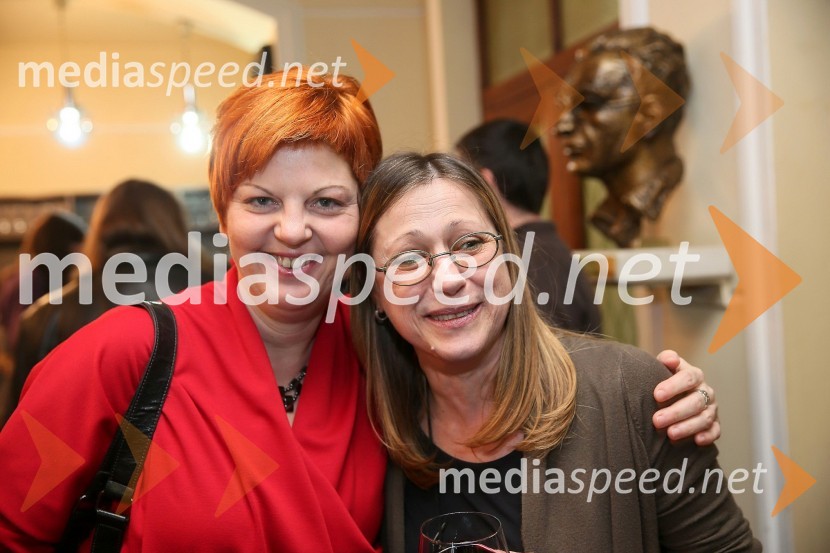 Mirjam Drnovšček, direktorica Prešernovega gledališča Kranj;&nbsp;Jerneja Volfand, vodja programa SLG CeljeNajvečji frajer zahodnega sveta, premiera SLG Celje