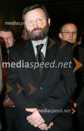 Ivan Žagar, minister za lokalno samoupravoPredsedniški sprejem za novinarje